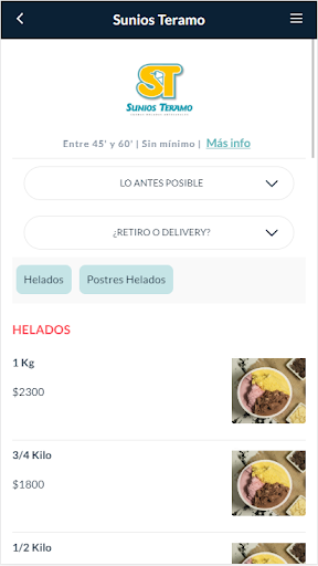 Android application Sunios Teramo screenshort