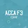 ACCA F3 (FA) QUIZ
