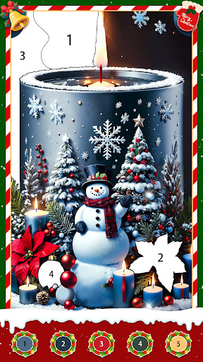 Christmas Santa Coloring Games screenshot 3