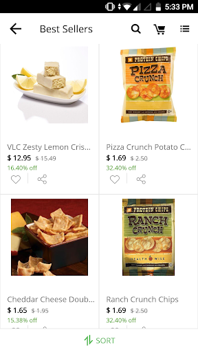 Bariatric Food Direct Screen 3