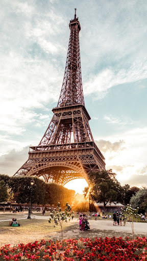 Android application Eiffel Tower Paris screenshort
