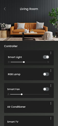 Vavis - Smart Home Screen 3