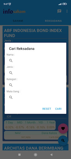Info Saham Screen 3