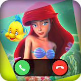 Fake Call from Little Mermaid icon