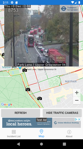 UK Roads - Traffic and Cameras Screen 3