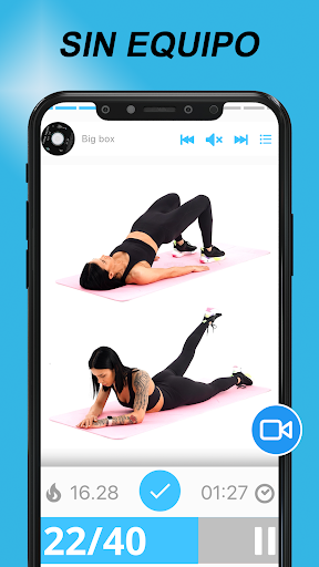 Ejercicios para Gluteos Grande Captura de Pantalla de la Aplicación Android 3