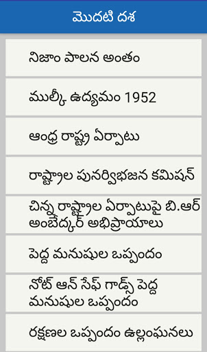 Telangana Udyama Charitra(Tela Screen 2