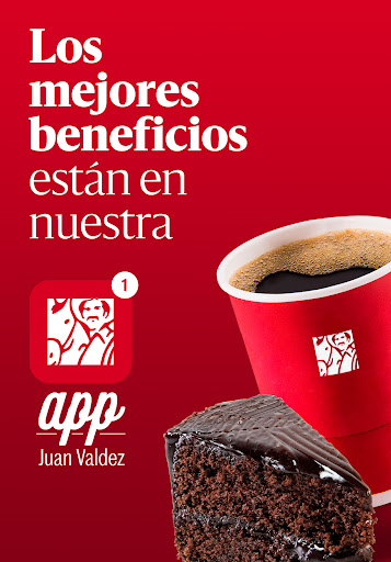 Android application Juan Valdez Colombia screenshort