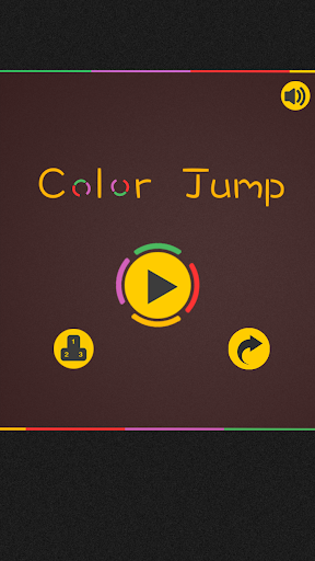 Android application Color Dotz : Color Jump screenshort