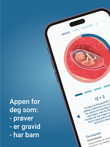 Android application Babyverden gravid og barn screenshort