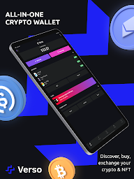 Verso : Earn free crypto currency as cashback
