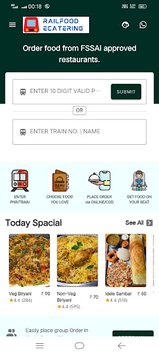 RAILFOOD Screen 2