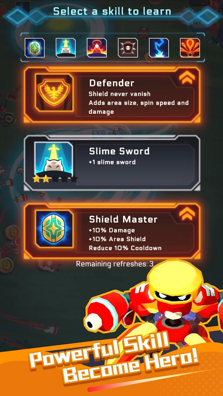 Hero Survivor: Base Defense Mod APK screenshot 23 - Android mod game interface