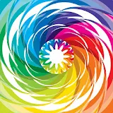 Color Swirl GO Keyboard theme icon