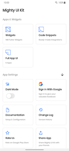 Mighty UI Kit - Flutter UI Kit Screen 2