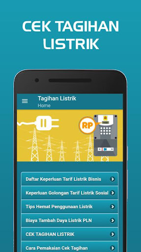 Cek Tagihan Listrik