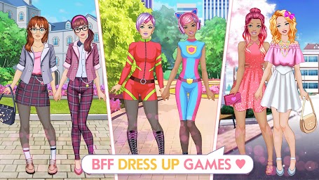 BFF Dress Up Games for Girls