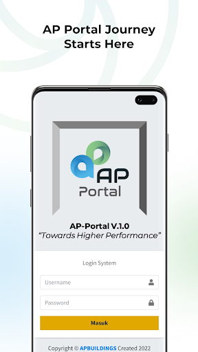 Android application AP Portal screenshort