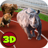 Wild Animal Racing Fever 3D icon
