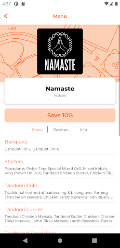 Namaste DL16 Screen 2