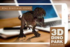 screenshot of 3D Dinosaur park simulator