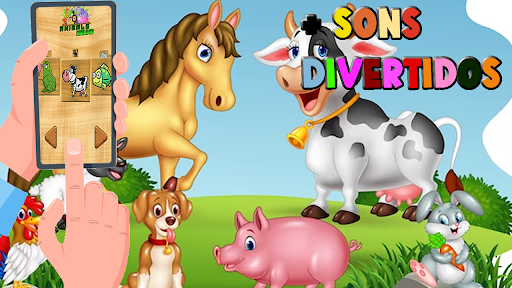 Android application Sons de animais Infantil screenshort