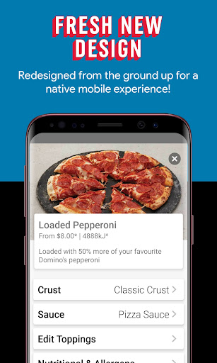 Domino’s screenshot 2