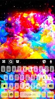 screenshot of Color Splash Keyboard Backgrou