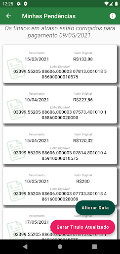 Android application Garante Paulistana screenshort