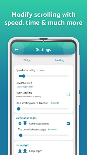 Screenshot of Automatic Scroll