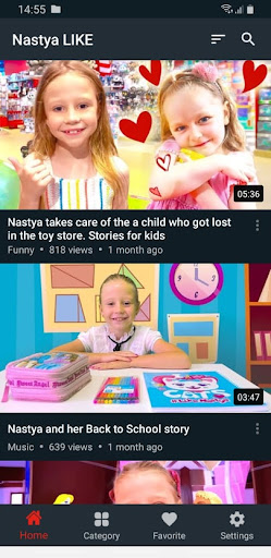 Nastya Like Video Shows