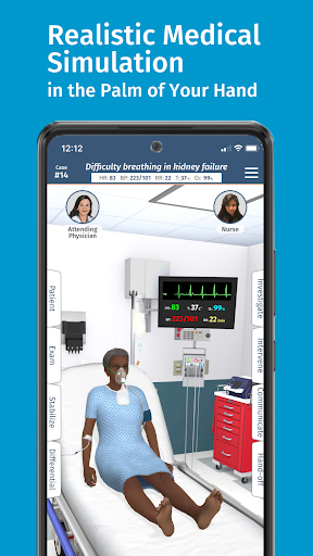 Android application Full Code Medical Simulation screenshort