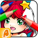 Kids Coloring Book - Paint, Draw & Coloring Game icon