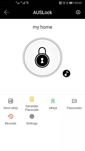 Android application auslock screenshort