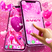 2021 lovely pink live wallpaper