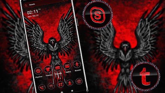 Eagle Red Theme Launcher Unknown