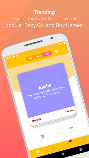 Android application Namly - Baby Boy and Girl Name screenshort
