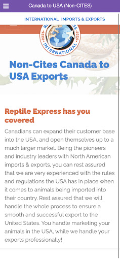 Reptile Express Screen 3