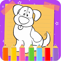 Dog Coloring Book