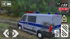 screenshot of Offroad Police Van Drive Game