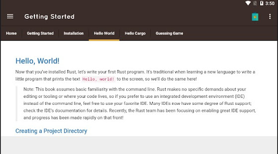 Learn Rust Programming Offline 25.0 APK screenshots 7