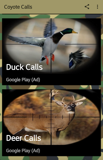 Coyote Hunting Calls Screen 2