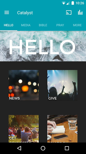 Android application Catalyst Church Ipswich screenshort
