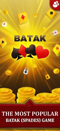 Spades - Batak Online HD - Screenshot 1