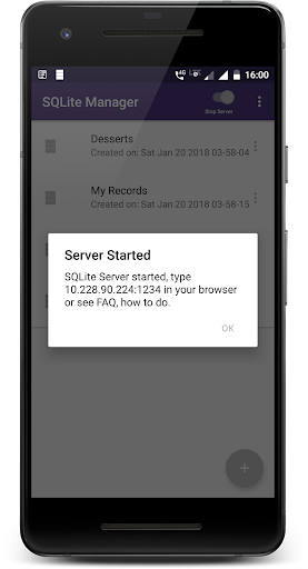 SQLiteMyAdmin Screenshot 2 - AppWisp.com