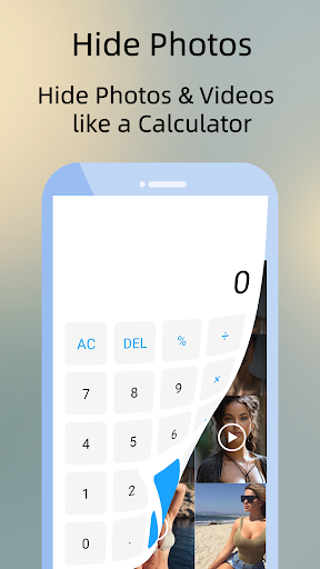 Android application Calculator - AI hide photos screenshort