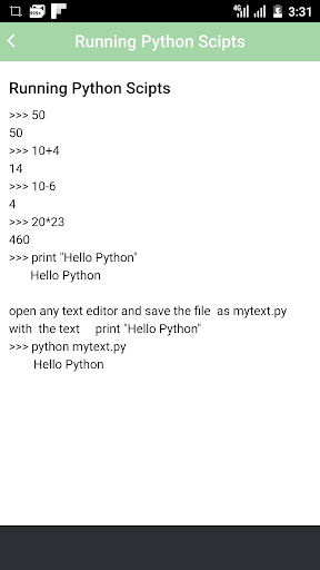 Python Tutorial