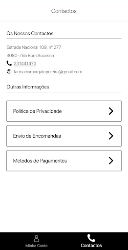 Farmácia Margato Pereira Screen 2