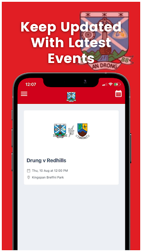 Drung GAA Screen 3