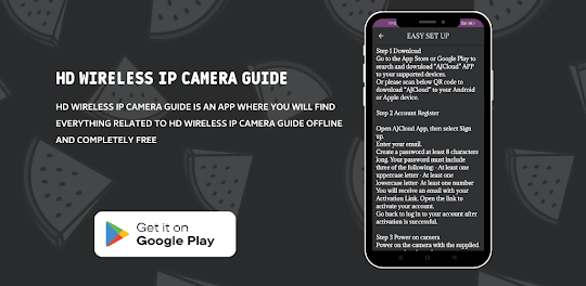 HD Wireless ip Camera Guide